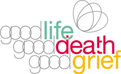 Good Life, Good Death, Good Grief  logo