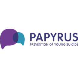 PAPYRUS Prevention of Young Suicide  logo